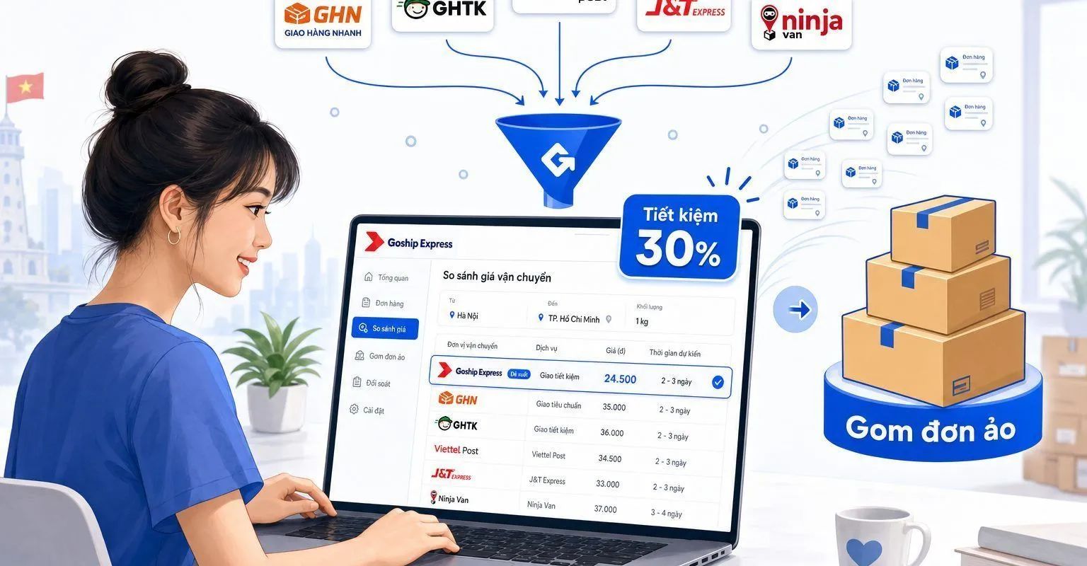 Cách được chiết khấu vận chuyển cho shop mới(6 cách thực tế)