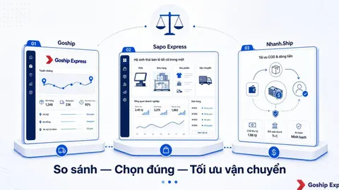 Goship, Sapo Express hay Nhanh.vn: Nên chọn app nào?