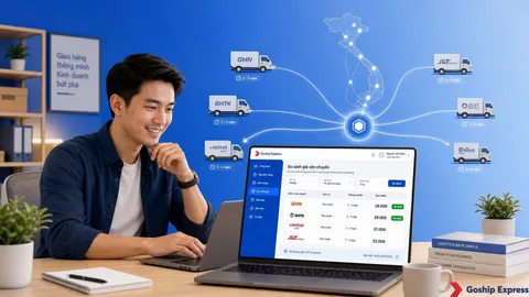 Giải pháp giao hàng đa hãng: Một tài khoản, chọn hãng rẻ