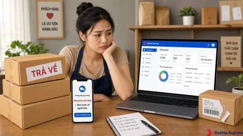 5 cách xử lý khách bom hàng giảm tỷ lệ từ chối nhận | Goship