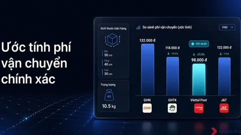 Cách Ước Tính Phí Vận Chuyển Chính Xác Cho Shop Online