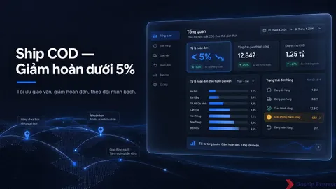 7 Cách Ship COD Giảm Tỷ Lệ Hoàn Hàng Dưới 5% - Goship