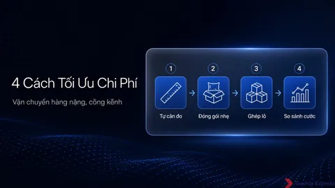 4 Cách Tối Ưu Chi Phí Vận Chuyển Hàng Nặng, Cồng Kềnh