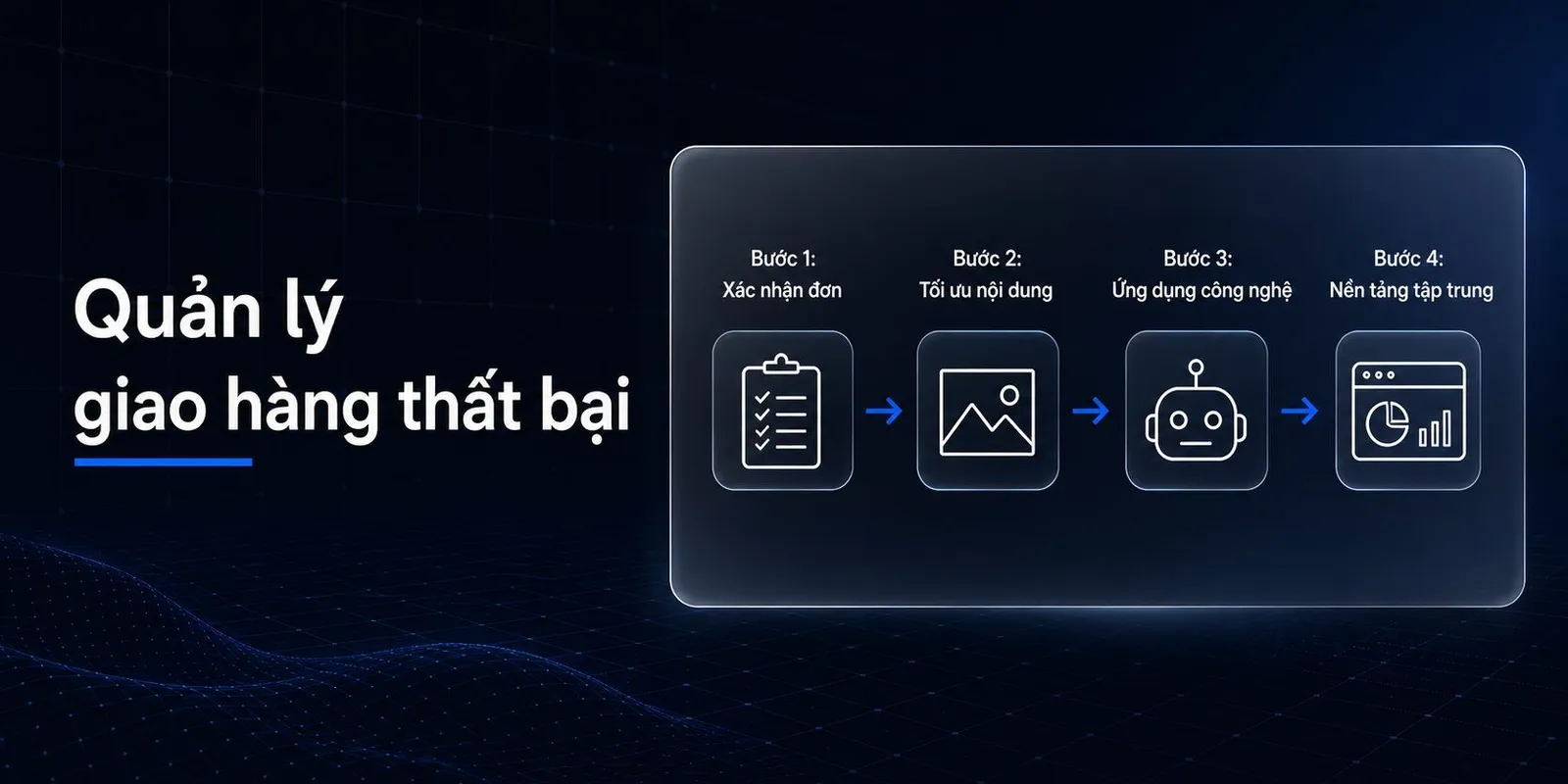 Quản lý giao hàng thất bại: Giảm tới 30% tỉ lệ hoàn hàng