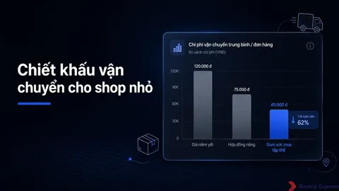 Cách thương lượng chiết khấu vận chuyển cho shop nhỏ