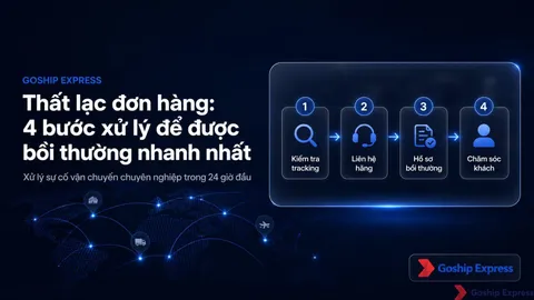 Đơn hàng bị thất lạc: 4 bước xử lý để được bồi thường nhanh