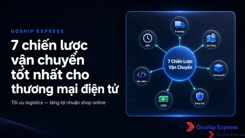 7 Chiến Lược Vận Chuyển Tốt Nhất Cho Thương Mại Điện Tử 2025