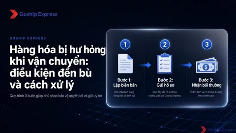 Hàng hóa bị hư hỏng khi vận chuyển: Xử lý & bồi thường 2025